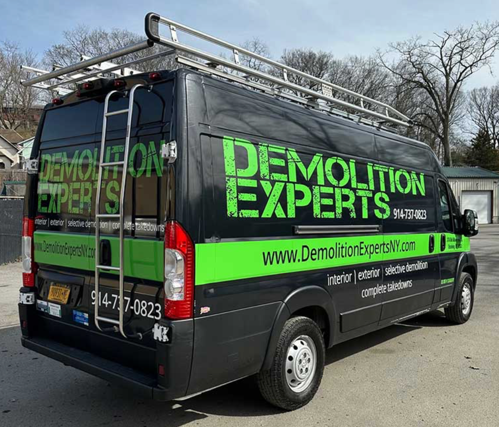 demolition experts van